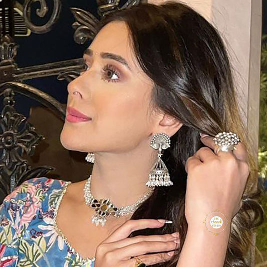 Utsav Peacock Ghoomar Jhumka