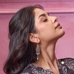 Noor Lotus Ghungroo Earring