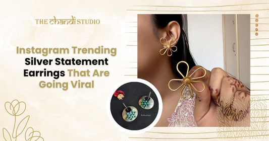 Instagram Trending Silver Statement Earrings That Are Going Viral
