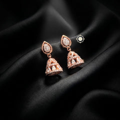 Sterling Silver Sparkling Celeste Jhumki