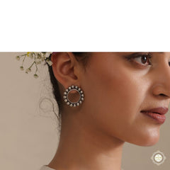 Noor Circle Of Light Studs
