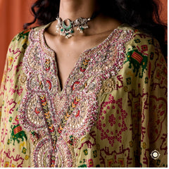 Muhurat Kundan Necklace