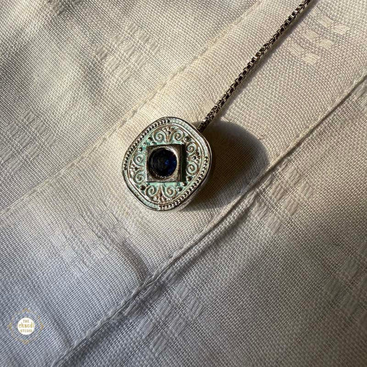 Sterling Silver Men's Kurta button