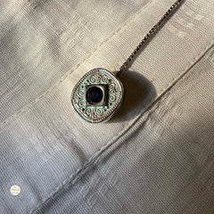 Sterling Silver Men's Kurta button