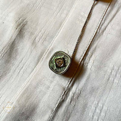 Sterling Silver Men's Kurta button