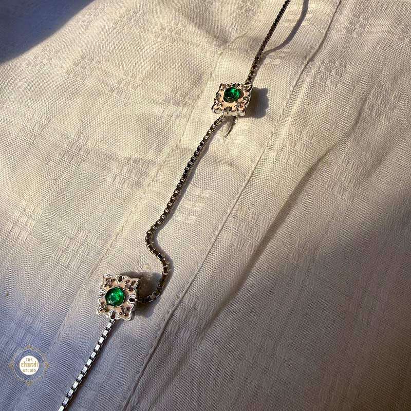 Sterling Silver Men's Kurta Button