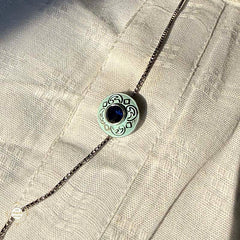 Sterling Silver Men's Kurta Button