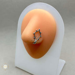 Leaf Clip On Nosepin