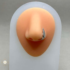 Miniature Leaf Nose Pin Clip On