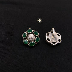 Sterling Silver Flower Nose Pin ? Clip On