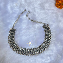 Dual Tone Chatai Necklace