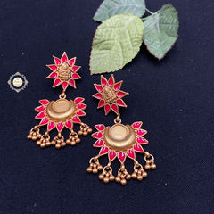 Utsav Lakshmi Chaand Meenakari Earring