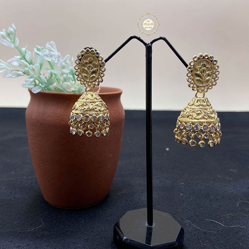 Bold and Bling Jhumka