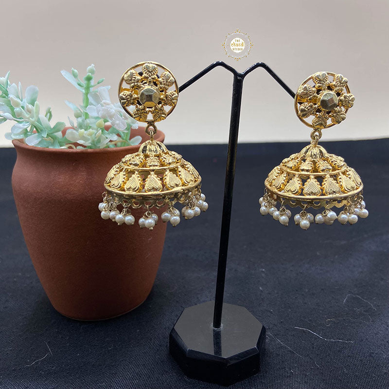 Bold and Bling Big Jhumka