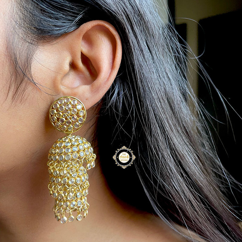 Bold and Bling Maharani Jhumka