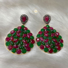 Bold and Bling Stone Earring