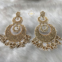 Sterling Silver Bold And Bling Big Chaandbali