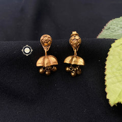 Full Gold Little Tribal Earring