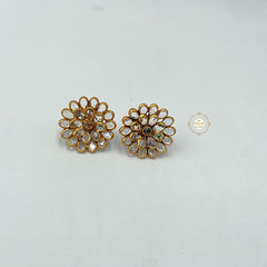 Full Gold Minimal Earring