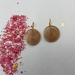 Concentric Filigree Hoop Earring