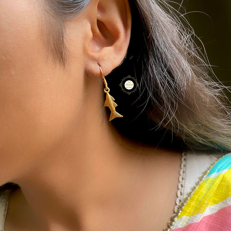 Playful Fish Everyday Earring