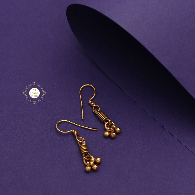 Full Gold Lightweight Hoop Earring