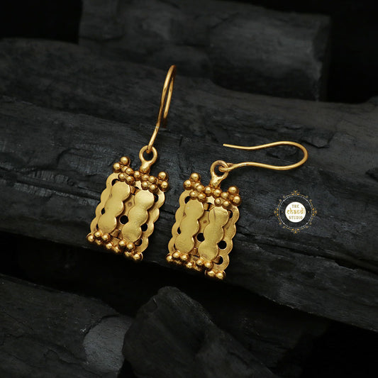 Full Gold Lightweight Rawa Earring