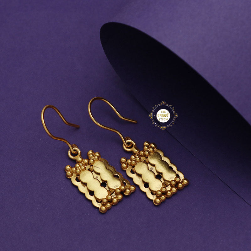 Full Gold Lightweight Rawa Earring