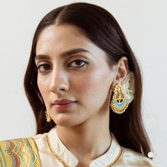 Chaandbali Full Gold Earring