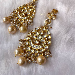 Chaandbali Full Gold Earring