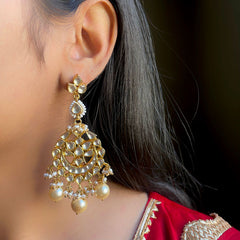 Chaandbali Full Gold Earring