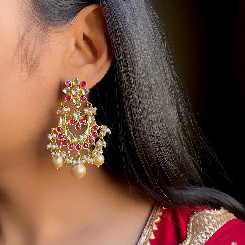 Chaandbali Full Gold Earring