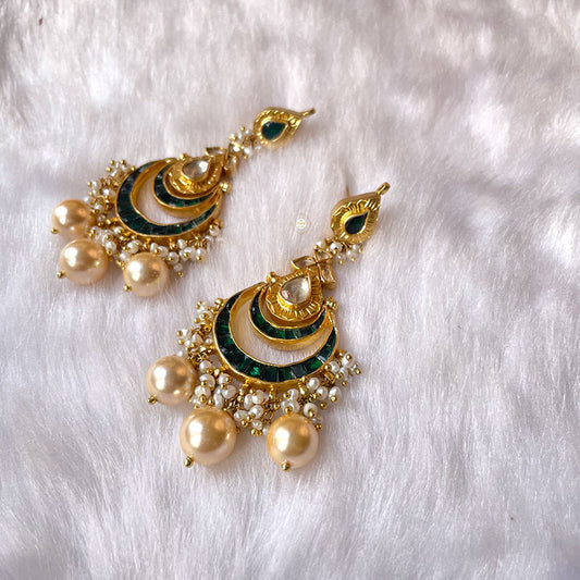 Chaandbali Full Gold Earring