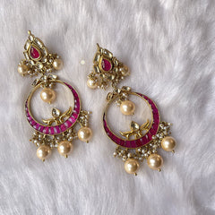 Chaandbali Full Gold Earring