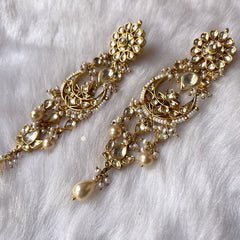 Chaandbali Full Gold Earring