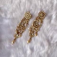 Chaandbali Full Gold Earring