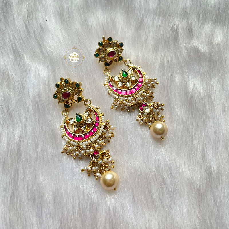 Chaandbali Full Gold Earring