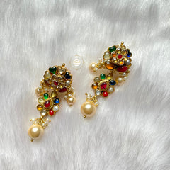 Navratna Kundan Earring