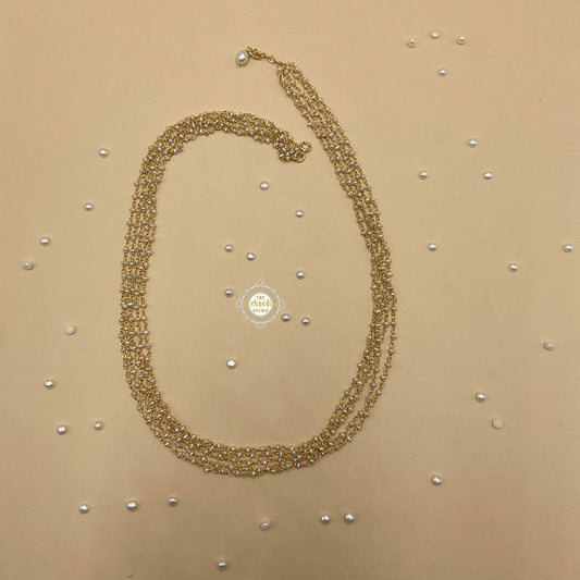 Full Gold Pearls Of Joy Necklace