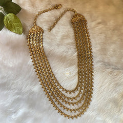 Full Gold Maharani Layered Necklace