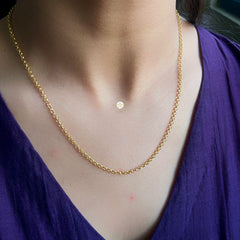 Sterling Silver Full Gold Chain