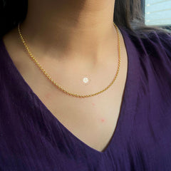 Sterling Silver Full Gold Chain