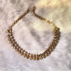 Full Gold Versatile Kundan Necklace