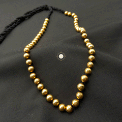 Full Gold Sadabhar Ball Thread Necklace