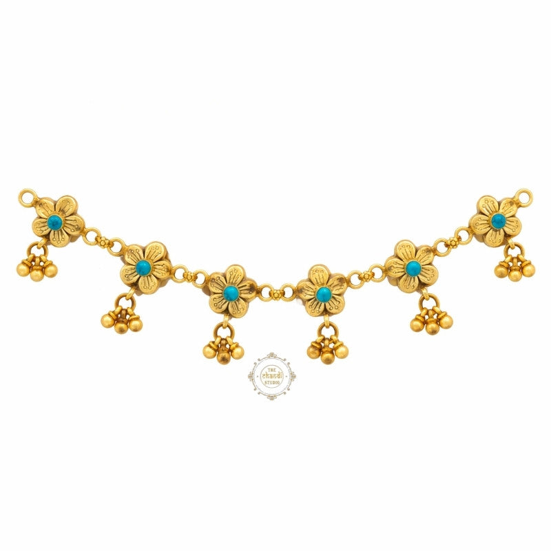 Shop Floral Ghungroo Necklace Online