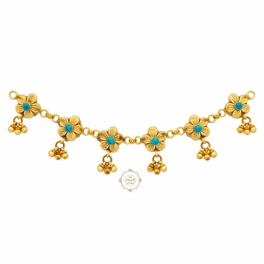 Shop Floral Ghungroo Necklace Online