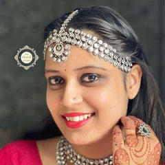 Versatile Kundan Mathapatti (Headband)