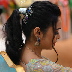 Majestic Peacock Hair Pin