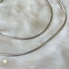 Sterling Silver Snake Chain Kamarbandh (made to order)