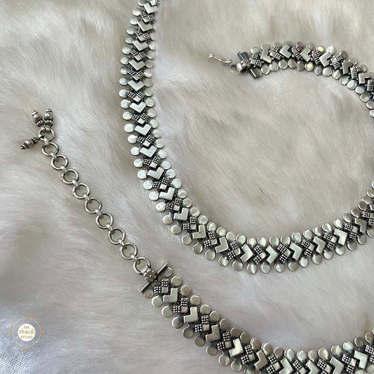 Sterling Silver Royale Kamarbandh (made to order)